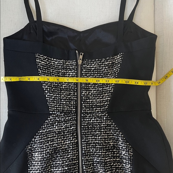 Milly of New York Black Dress with Silver Accent Size 10 - Picture 15 of 15